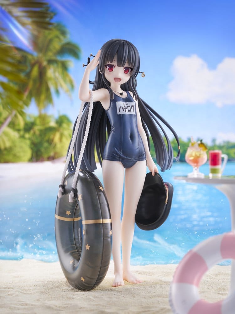 Maitetsu Last Run!! KoiKoi -Sakura- PVC Figure 1/6 Hachiroku School Swimsuit Ver. 23 cm