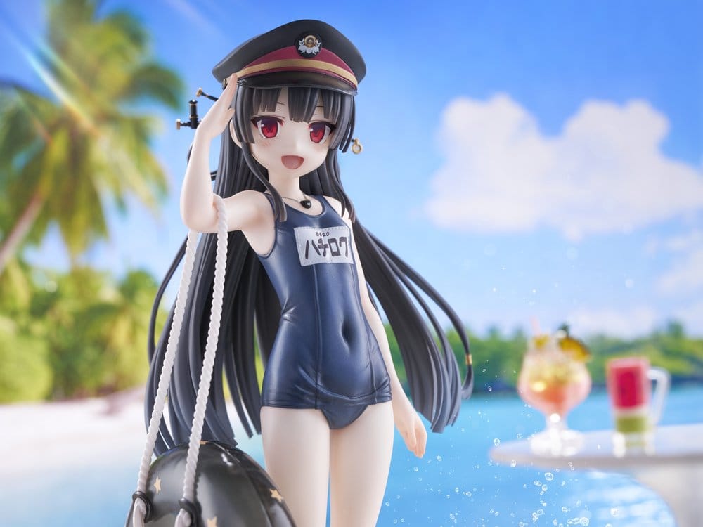 Maitetsu Last Run!! KoiKoi -Sakura- PVC Figure 1/6 Hachiroku School Swimsuit Ver. 23 cm
