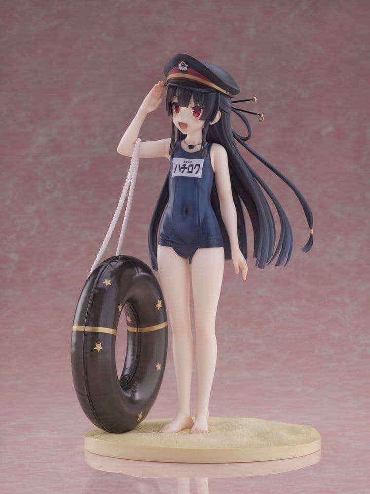 Maitetsu Last Run!! KoiKoi -Sakura- PVC Figure 1/6 Hachiroku School Swimsuit Ver. 23 cm