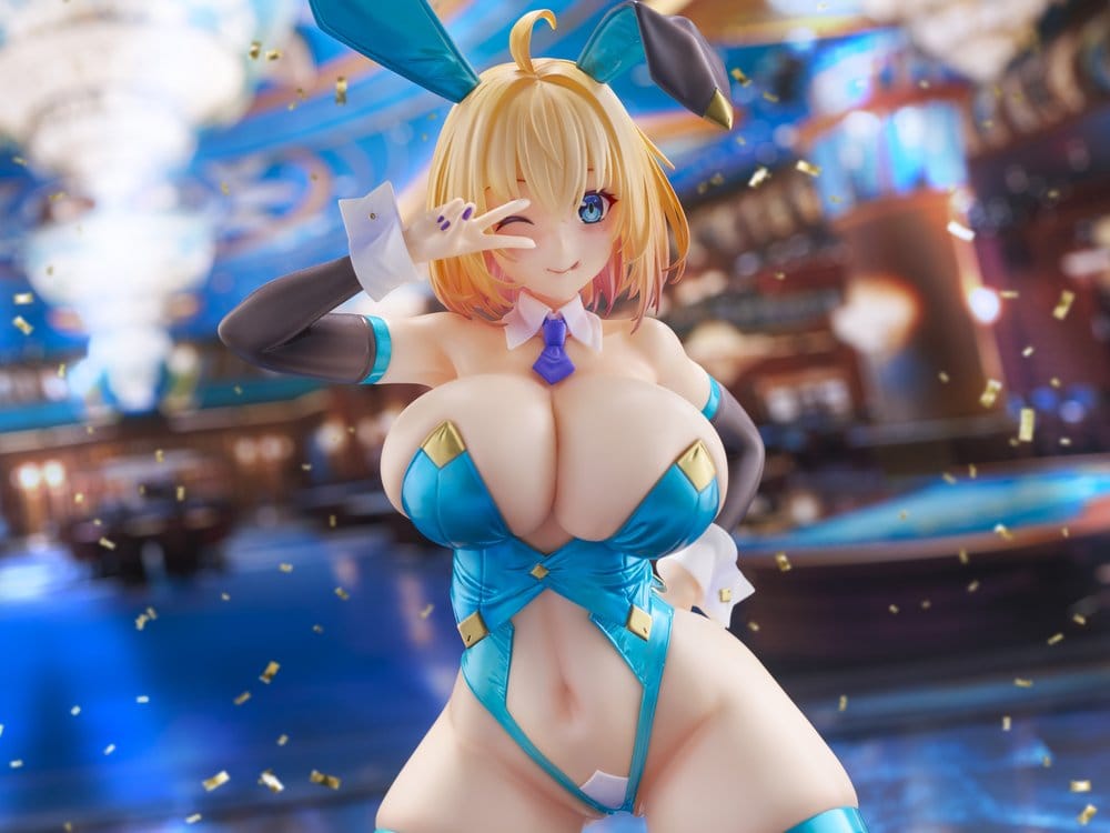 Original Character KoiKoi -Sakura- PVC Figure 1/6 Sophia F. Shirring Blue Bunny Ver. 20 cm