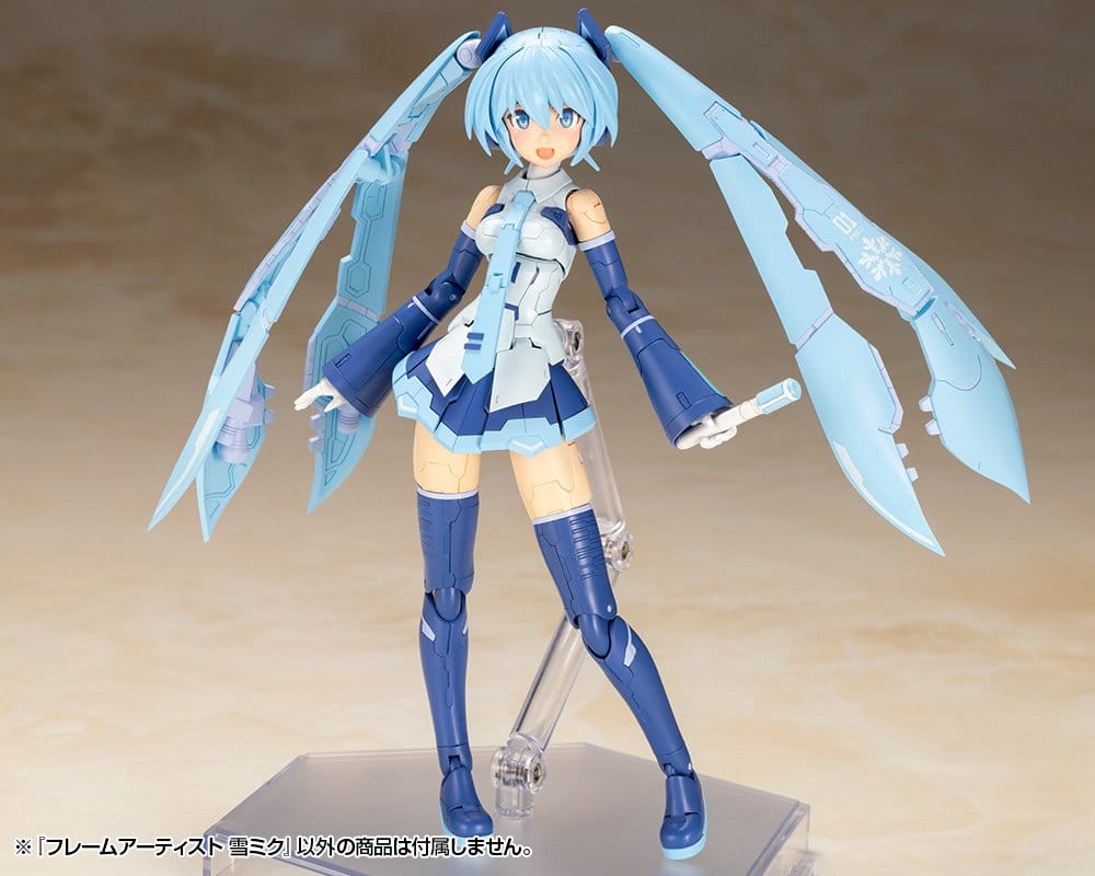 Frame Arms Plastic Model Kit 1/100 Frame Artist Snow Miku 16 cm