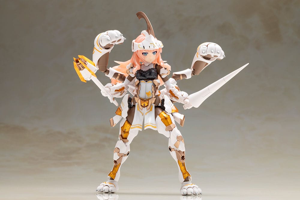 Frame Arms Girl Plastic Model Kit Durga I Cat Armor Ver. Calico 16 cm