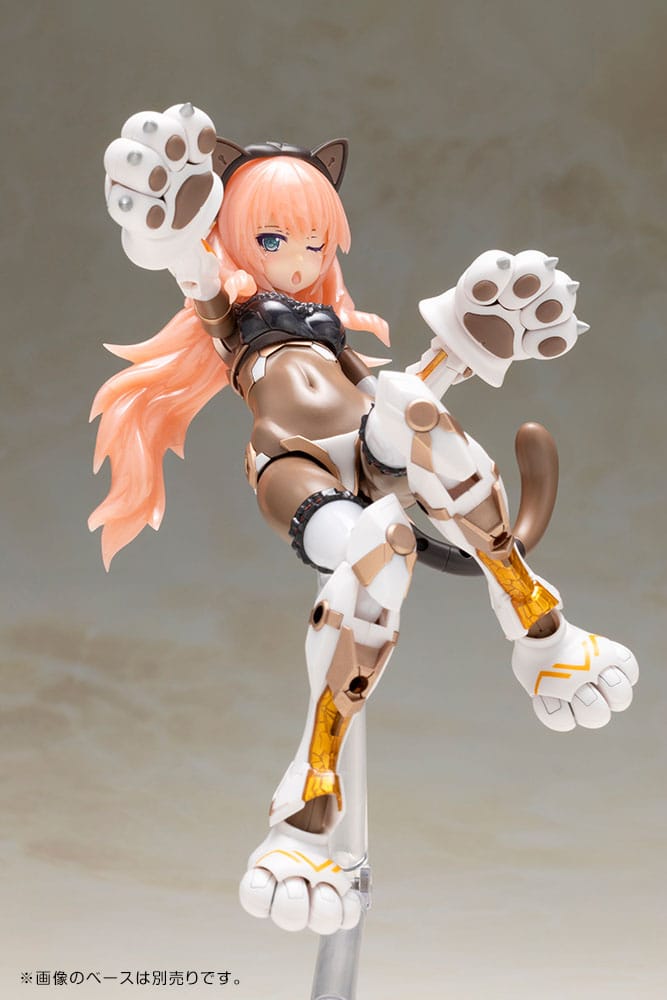 Frame Arms Girl Plastic Model Kit Durga I Cat Armor Ver. Calico 16 cm