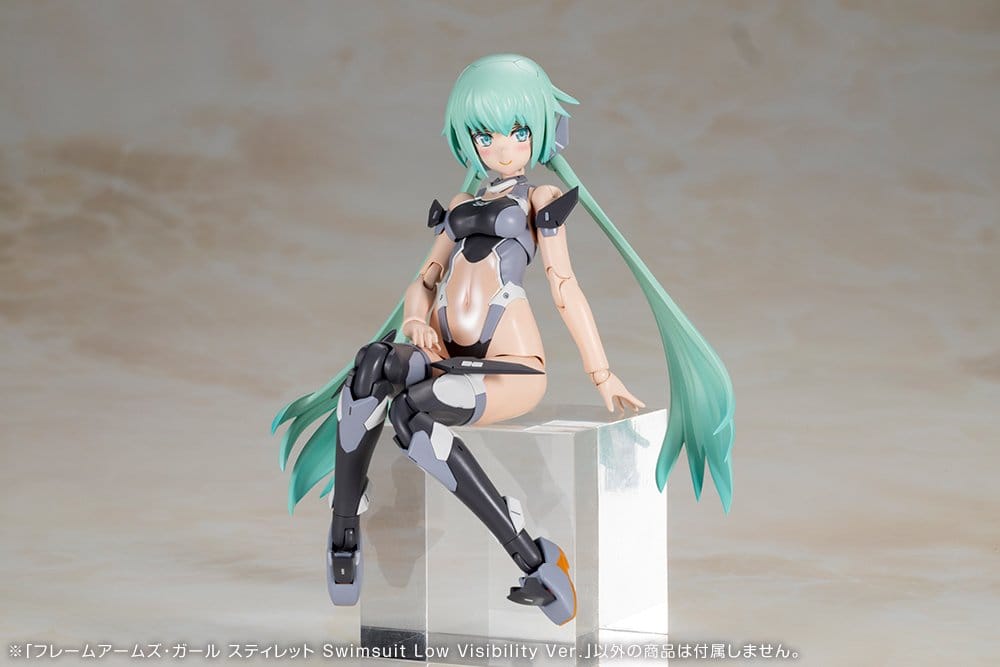 Frame Arms Girl Plastic Model Kit Stylet Swimsuit Low Visibility Ver. 16 cm