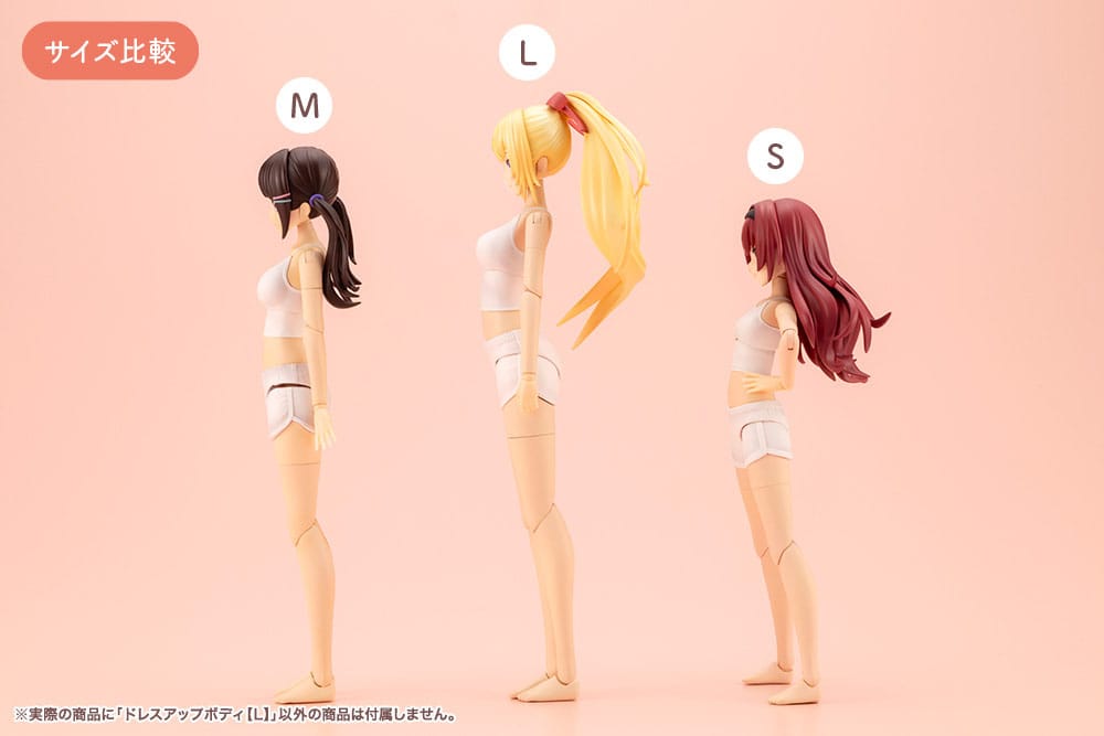Sousai Shojo Teien Accessory Set for 1/10 Action Figures Dress Up Body Size L