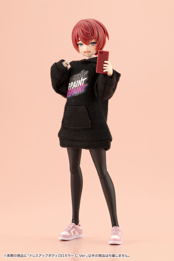 Sousai Shojo Teien Accessory Set for 1/10 Action Figures Dress Up Body Body Color C Size S