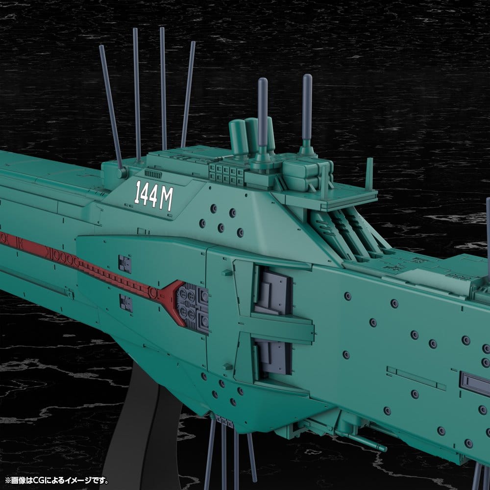 Legend of the Galactic Heroes Plastic Model Kit 1/3000 Free Planets Alliance 13th Fleet Flagship Hyperion 31 cm