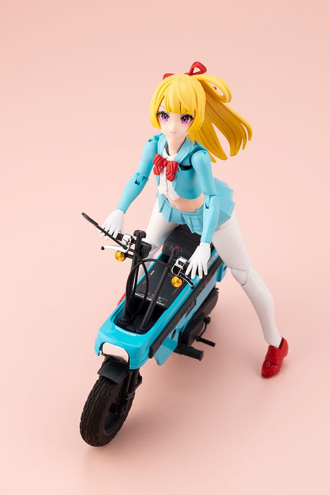 Megami Device Buster Doll Series Plastic Model Kit 1/1 Knight Alice with Honda AB12 Motocompo 15 cm