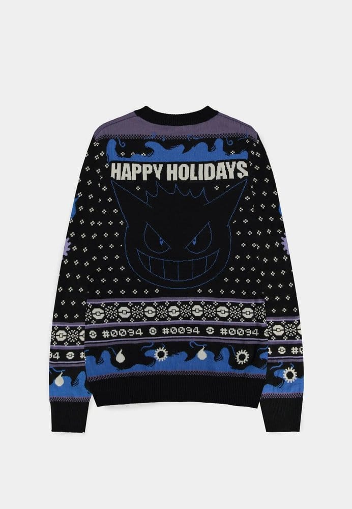 Pokémon Christmas Sweater Gengar Size XL