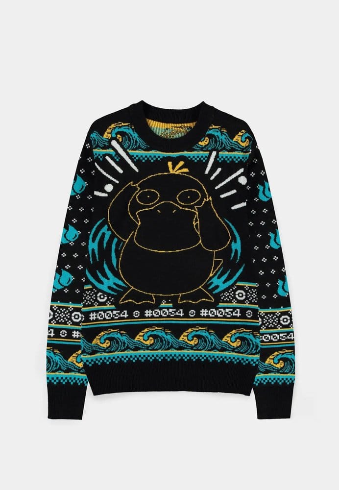 Pokémon Christmas Sweater Psyduck Size XL