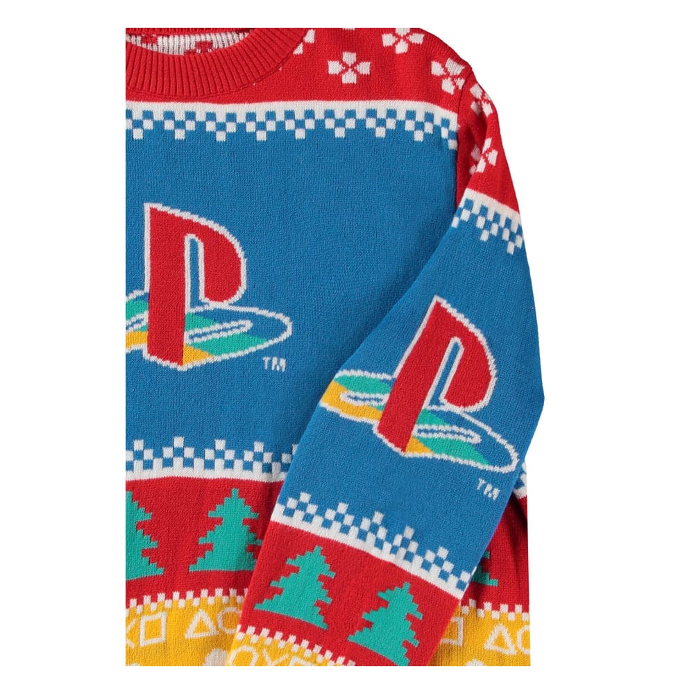 PlayStation Sweater Logo (Christmas Jumper) Size XL