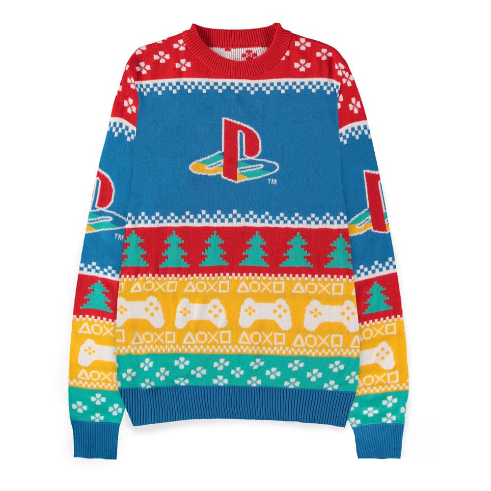 PlayStation Sweater Logo (Christmas Jumper) Size S