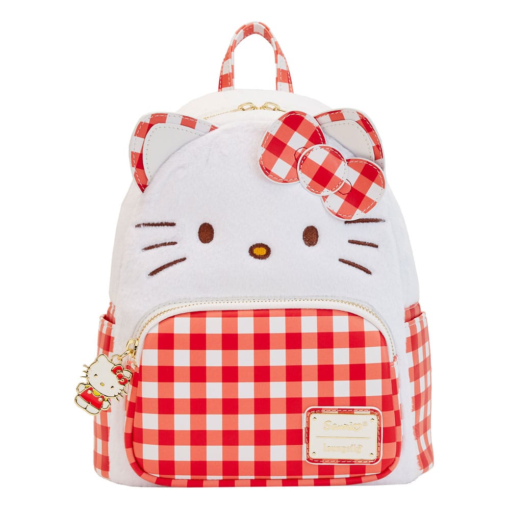 Sanrio by Loungefly Mini Backpack Hello Kitty Gingham Cosplay