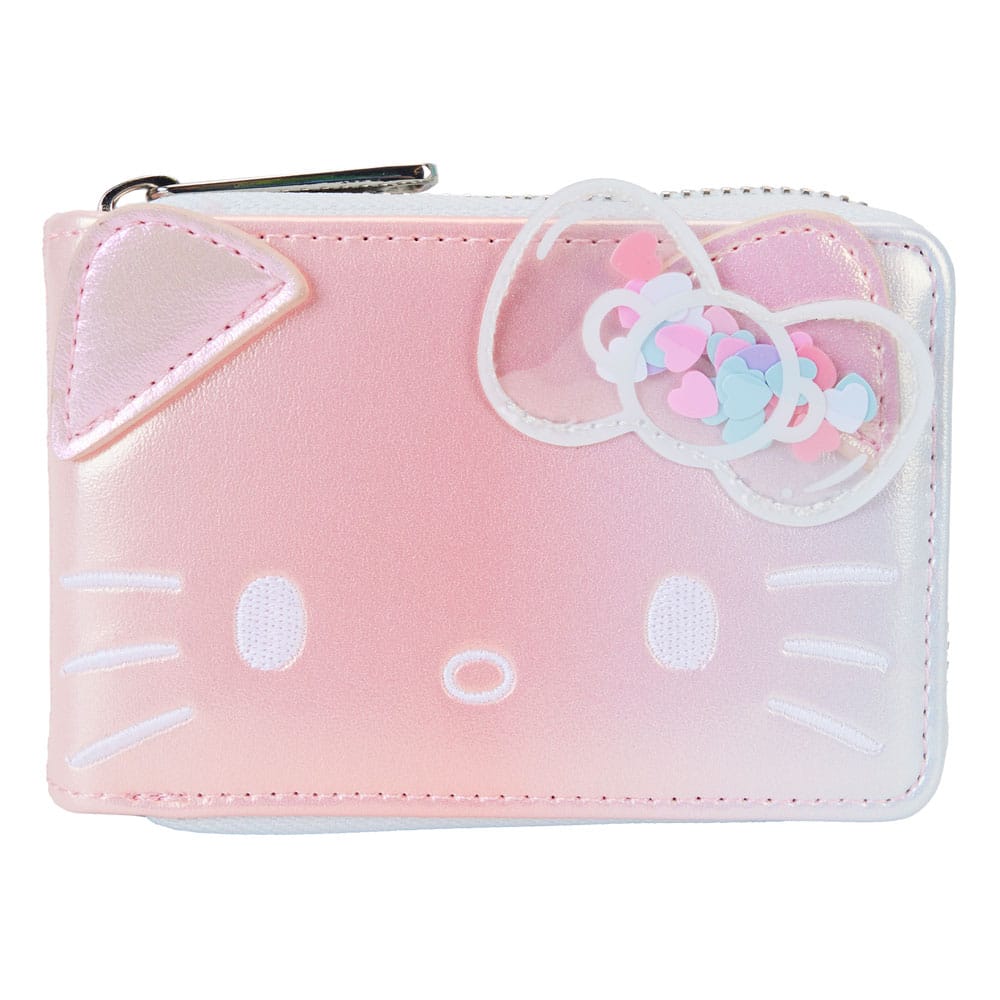 Hello Kitty by Loungefly Wallet 50th Anniversary Clear and Cute Cosplay