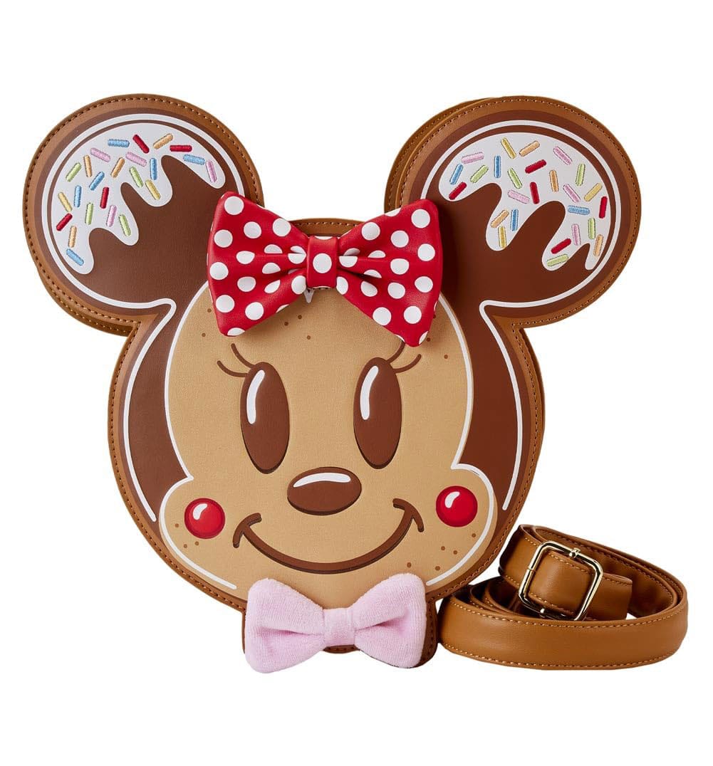 Disney by Loungefly Crossbody Mickey & Minnie Gingerbread Cookie