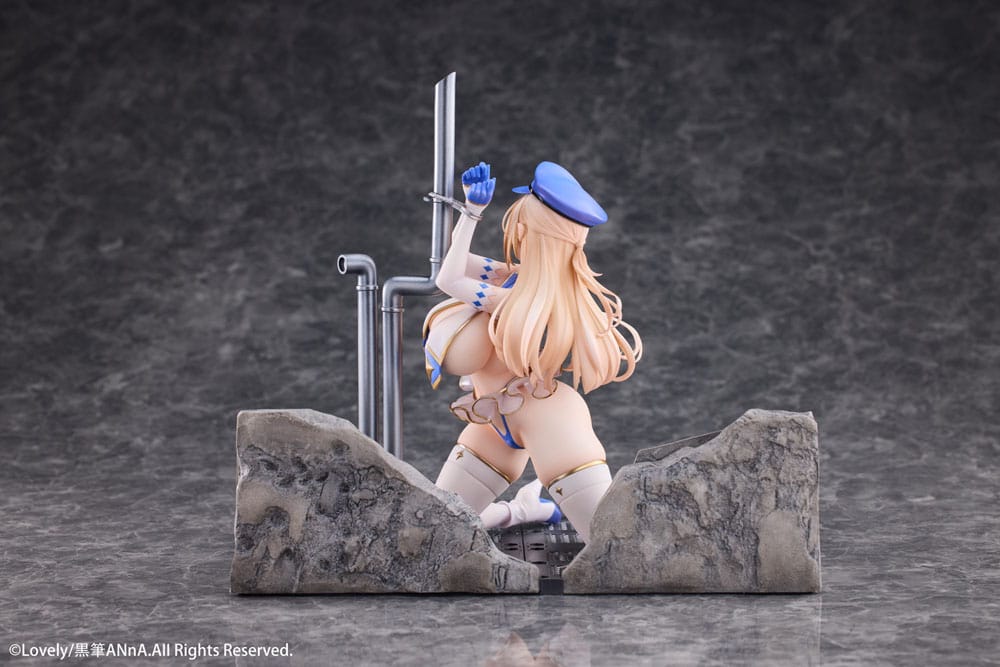 Original Character PVC 1/6 Christina Restrained Police Officer 21 cm