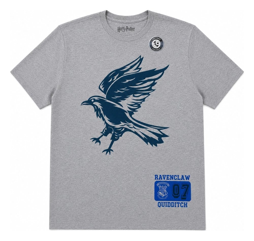 Harry Potter T-Shirt Ravenclaw 07 Quidditch Eagle Size XL