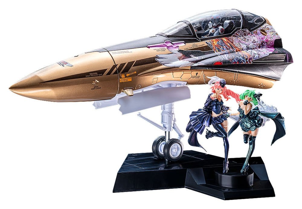 Macross Frontier Plastic Model Kit PLAMAX MF-98: minimum factory Fighter Nose Collection YF-29 GALAXY SET 90  cm