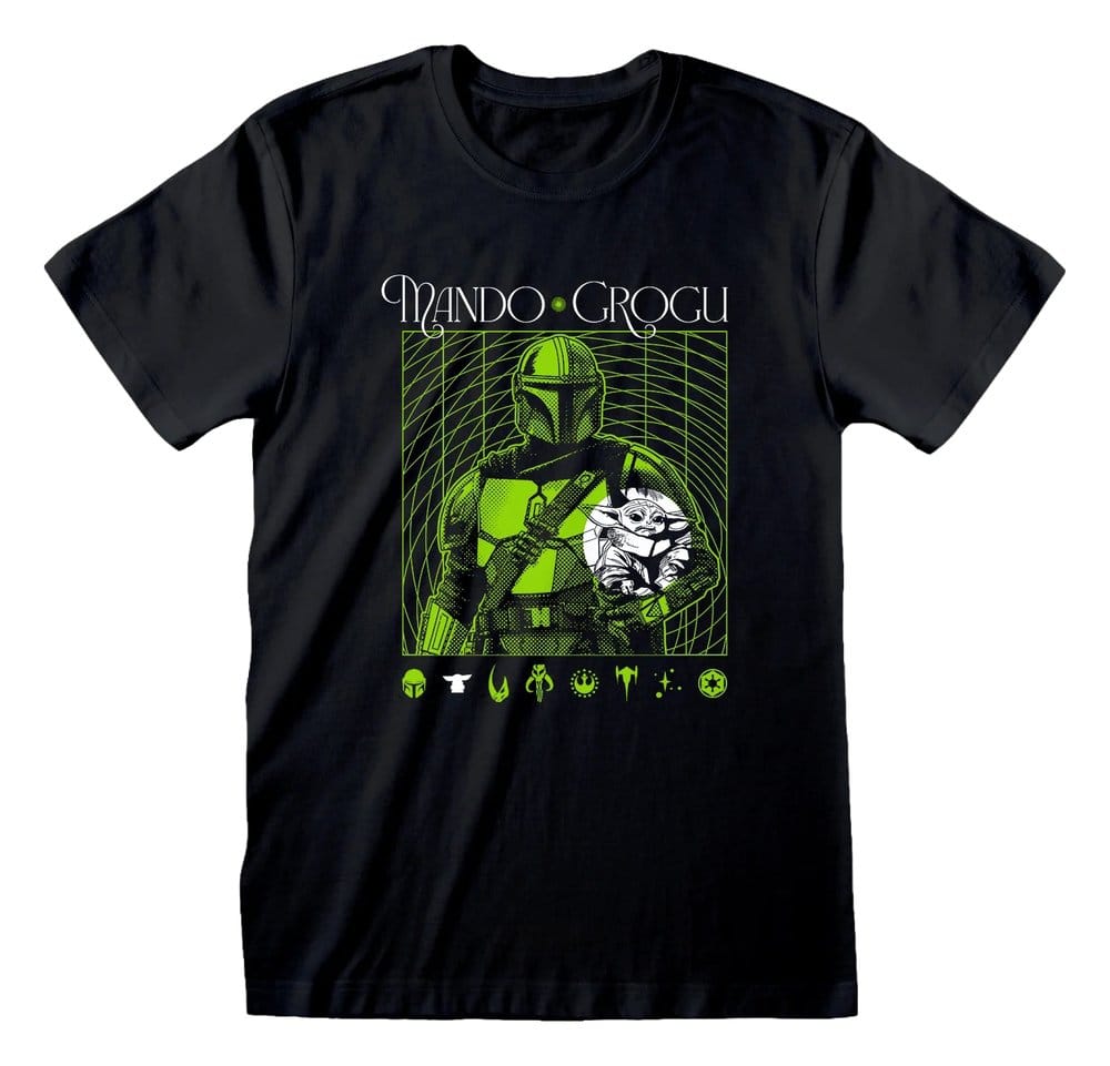Star Wars The Mandalorian T-Shirt Handover Green Size XXL