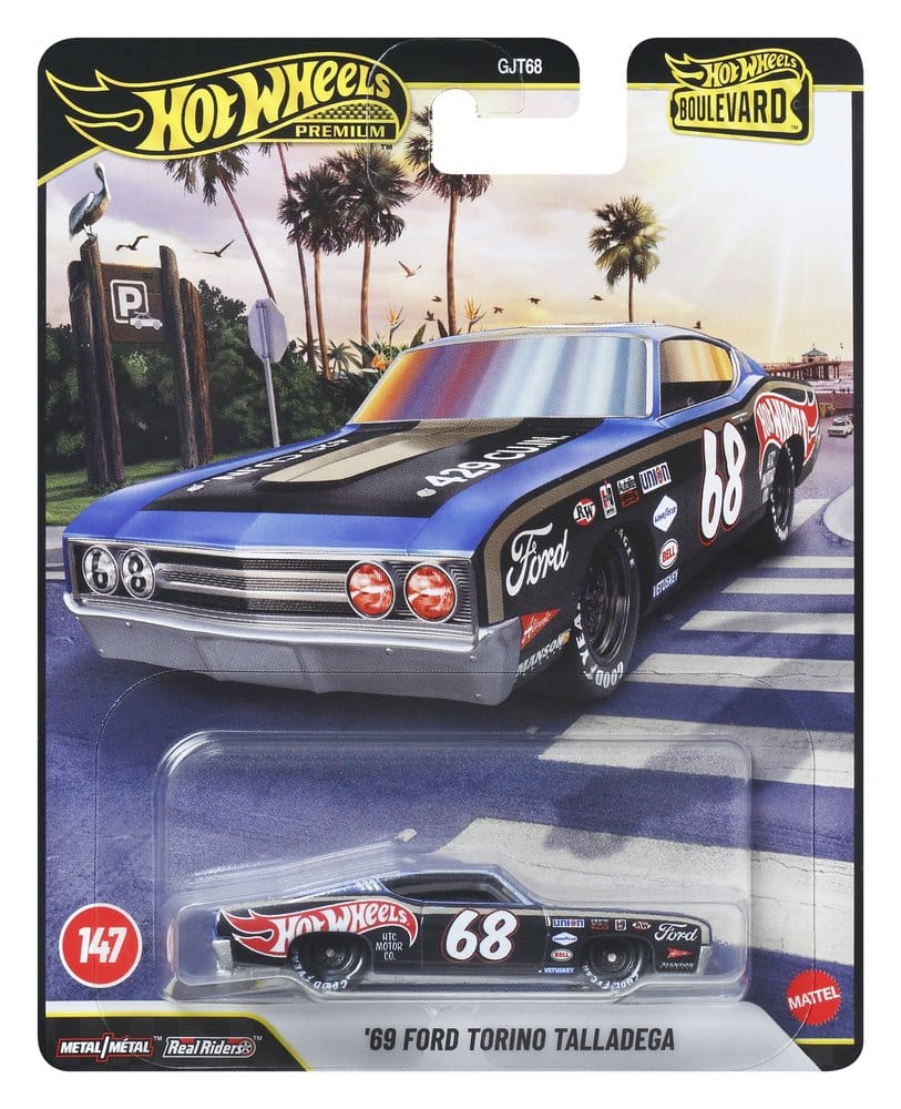 Hot Wheels Premium Die-Cast Vehicles 1/64 Boulevard 978G Assortment (10)