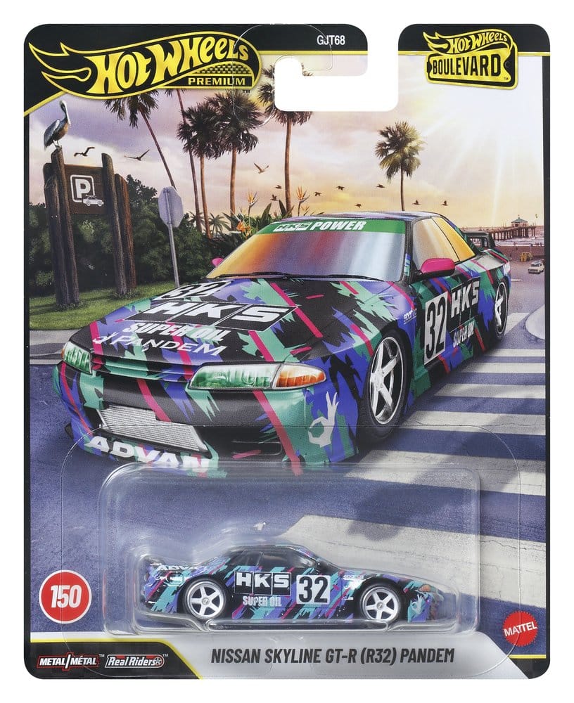 Hot Wheels Premium Die-Cast Vehicles 1/64 Boulevard 978G Assortment (10)