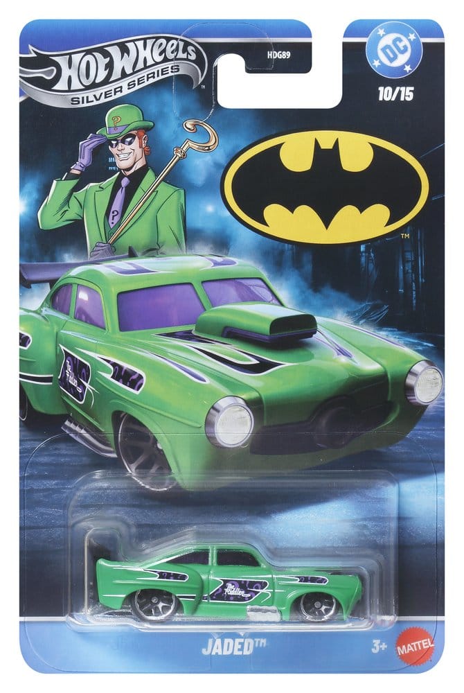 Batman Hot Wheels Silver Series Die-Cast Vehicles 1/64 979T Assortment (24)