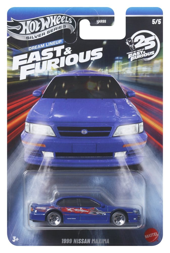 Fast & Furious Hot Wheels Silver Series Die-Cast Vehicles 1/64 979N Assortment (24)