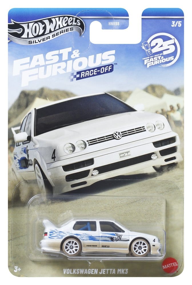 Fast & Furious Hot Wheels Silver Series Die-Cast Vehicles 1/64 979P Assortment (24)