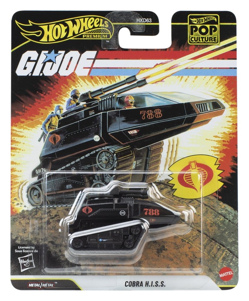 Hot Wheels Premium Die-Cast Vehicles 1/64 Pop Culture 979Q Assortment (10)