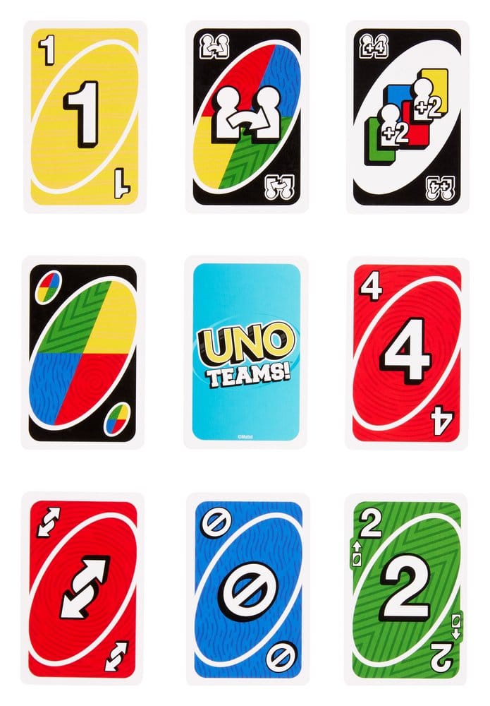 UNO Teams Card Game