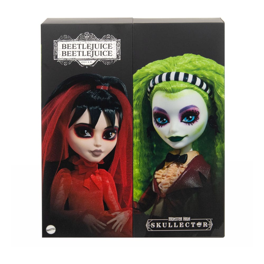 Beetlejuice Beetlejuice Monster High Skullector Doll 2-Pack Betelgeuse & Lydia 25 cm