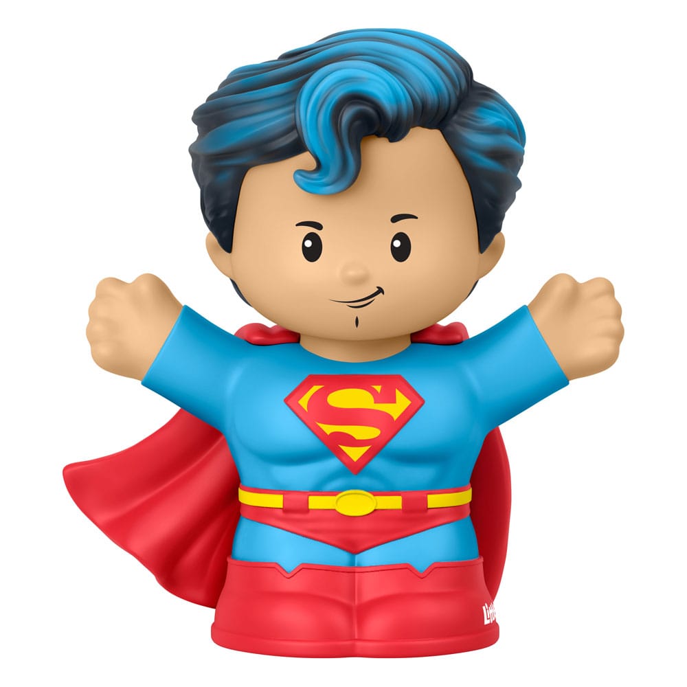 DC Comics Fisher-Price Little People Collector Mini Figures 4-Pack Superman: Through the Ages 7 cm