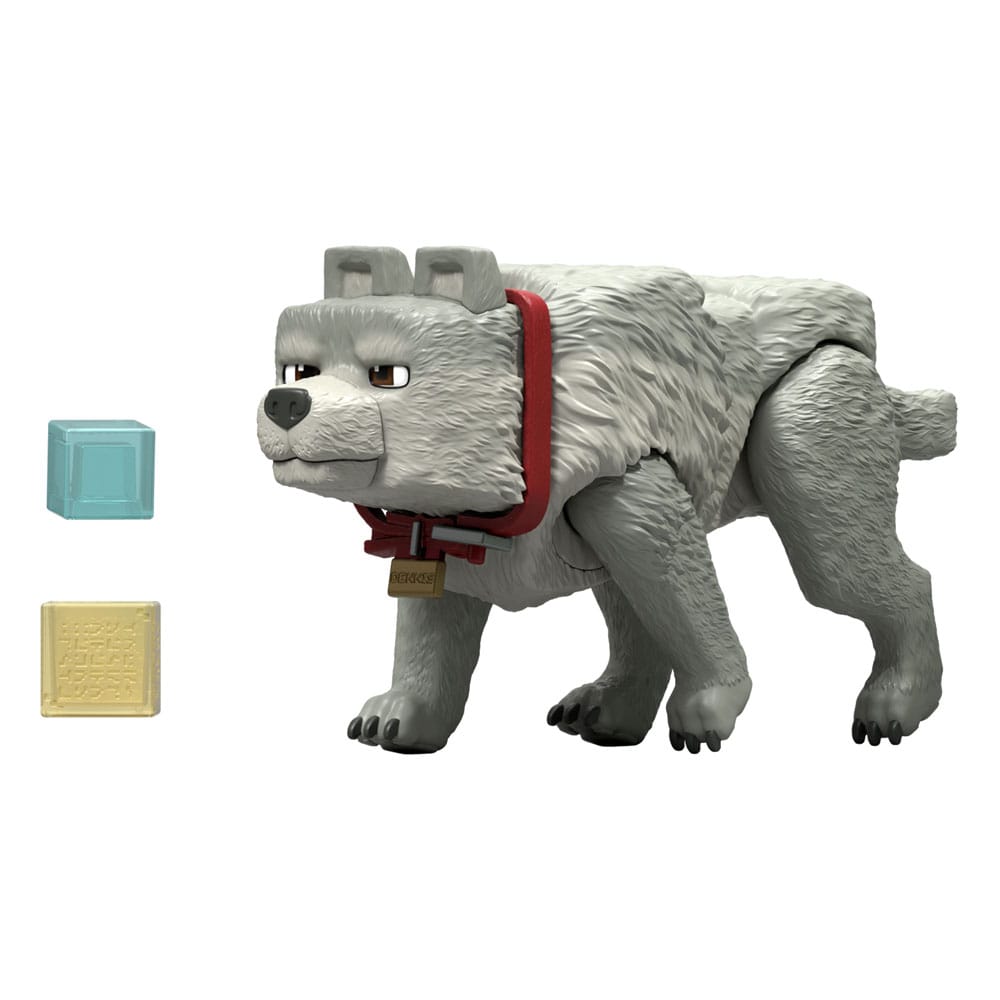 A Minecraft Movie Action Figure Dennis the Wolf 10 cm