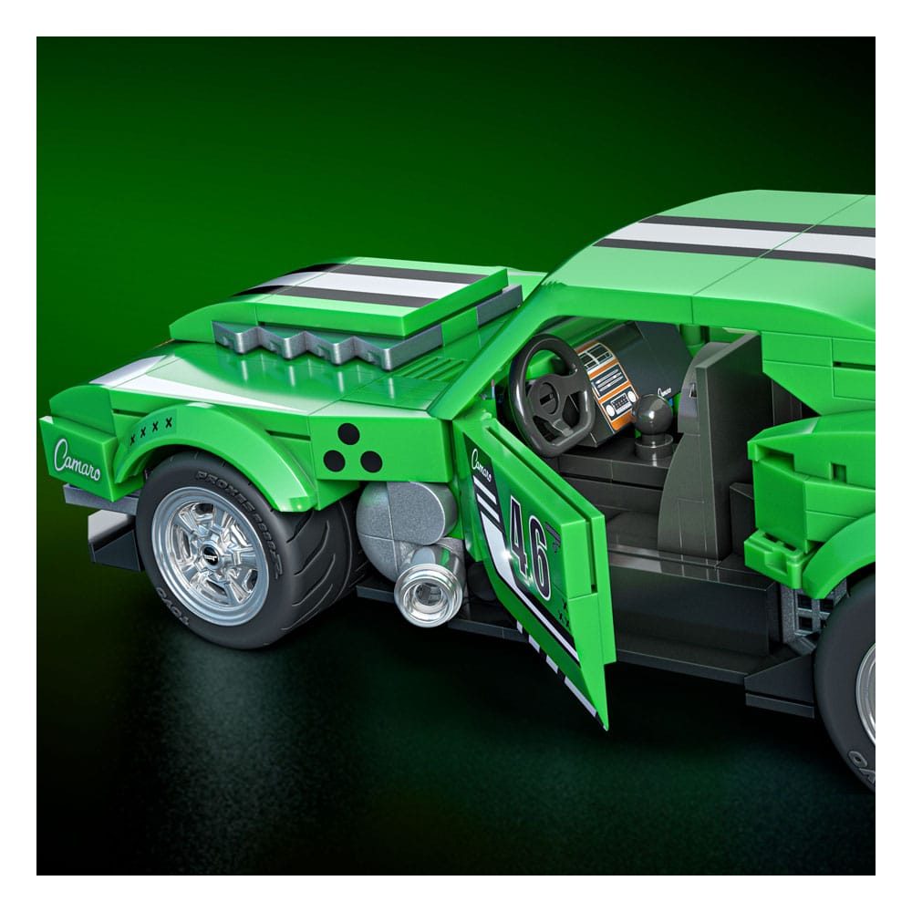 Mattel Brick Shop Hot Wheels Speed Series Building Set 1/32 Custom '68 Camaro