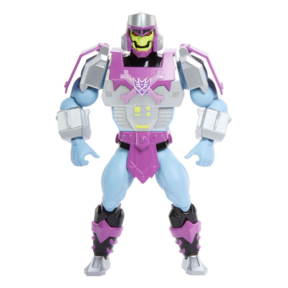 Masters of the Universe x Transformers Action Figure Megatron Armor Skeletor heo European Exclusive 14 cm