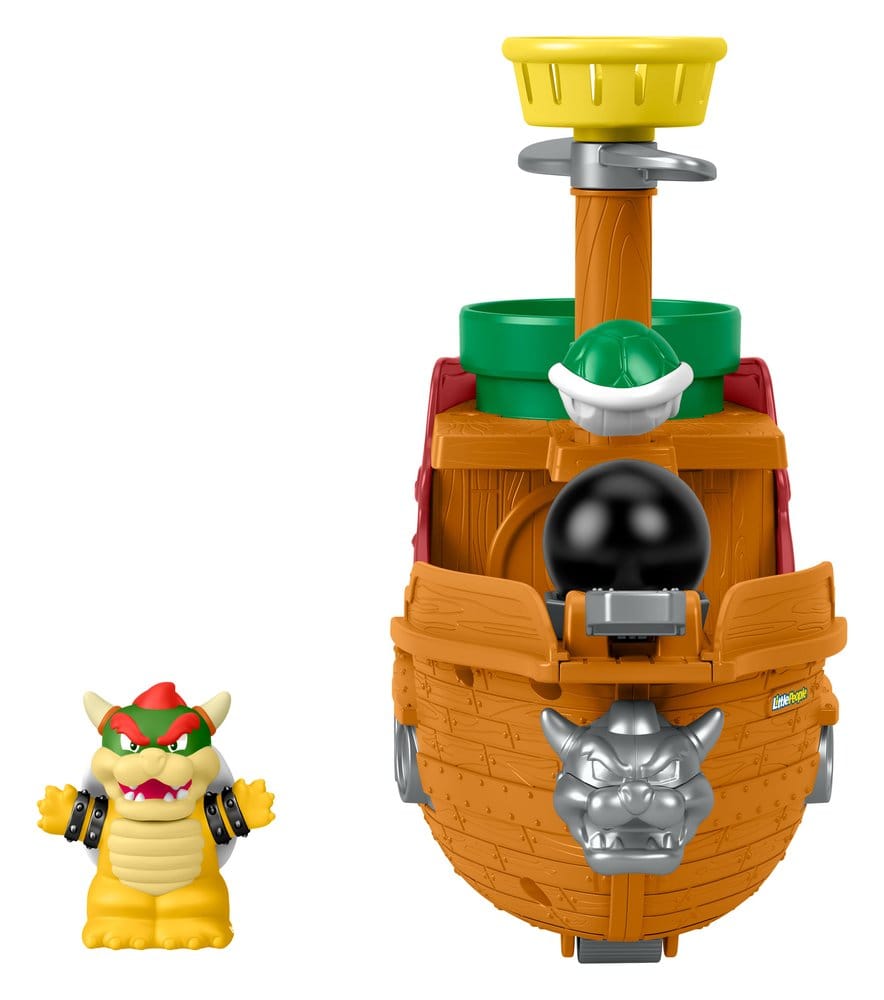 My Mario Little People Playset Bowser's Airship