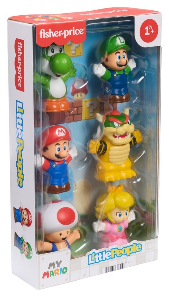 My Mario Little People Collector Mini Figure 6-Pack 7 cm