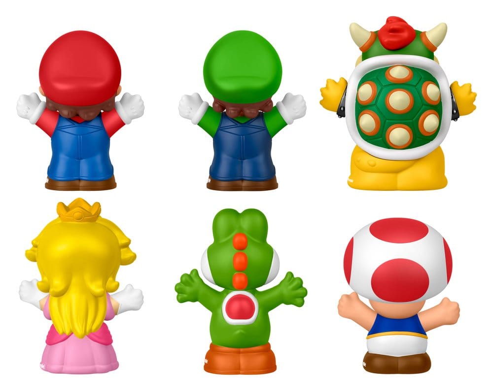 My Mario Little People Collector Mini Figure 6-Pack 7 cm