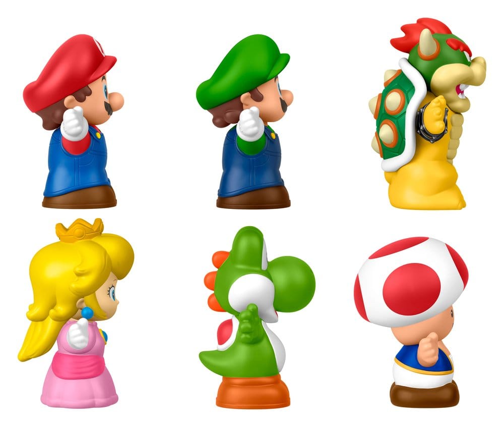 My Mario Little People Collector Mini Figure 6-Pack 7 cm