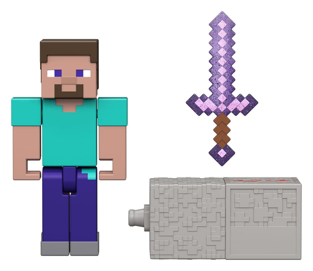 Minecraft Action Figure Steve 8 cm