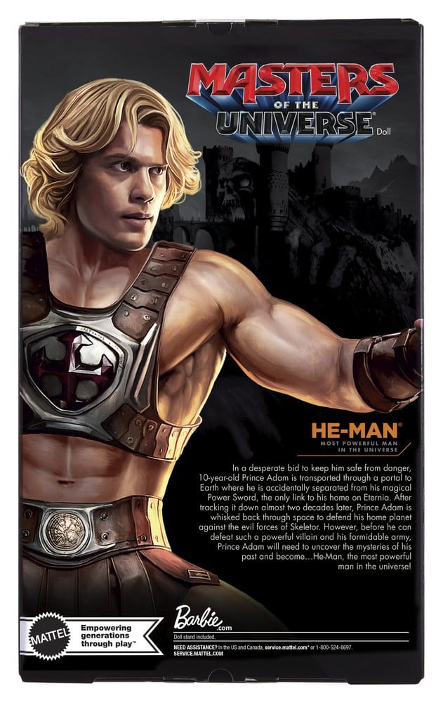 Masters of the Universe Movie 2026 Barbie Signature Doll He-Man 30 cm
