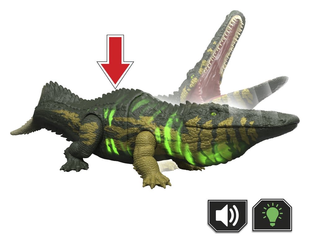 Jurassic World: Survival Action Figure Wild Roar Stomatosuchus 37 cm