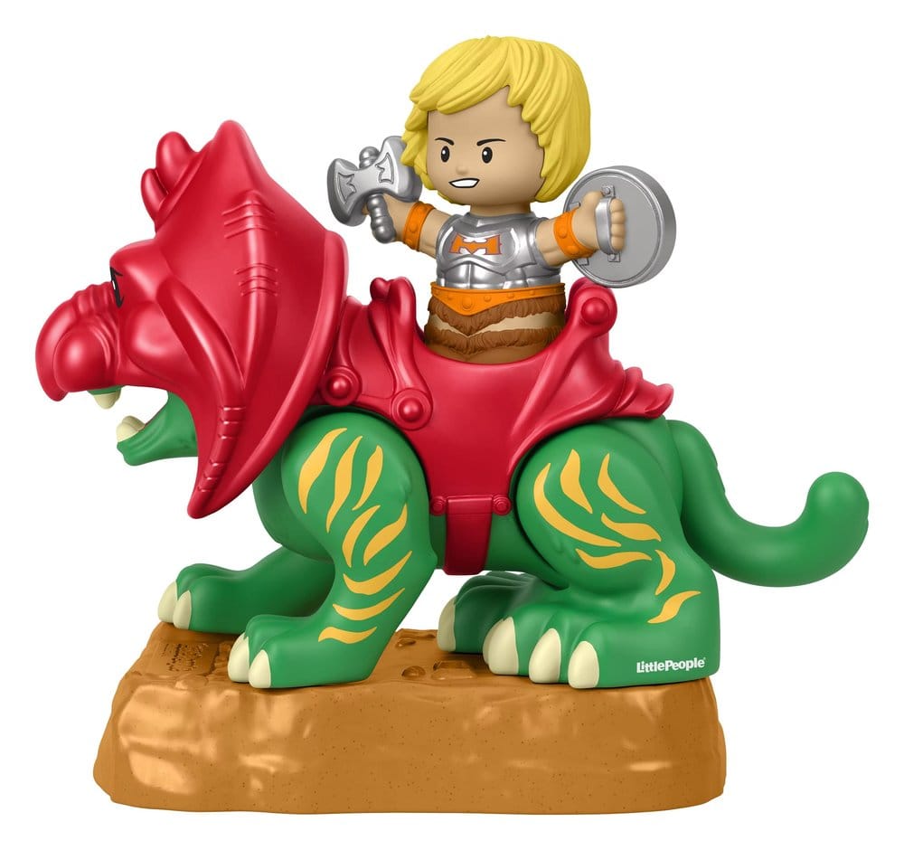 Masters of the Universe Little People Collector Figure Set He-Man & Battle Cat