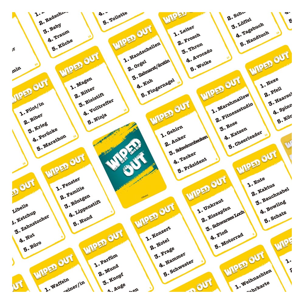 Wiped Out Party Game *German Version*