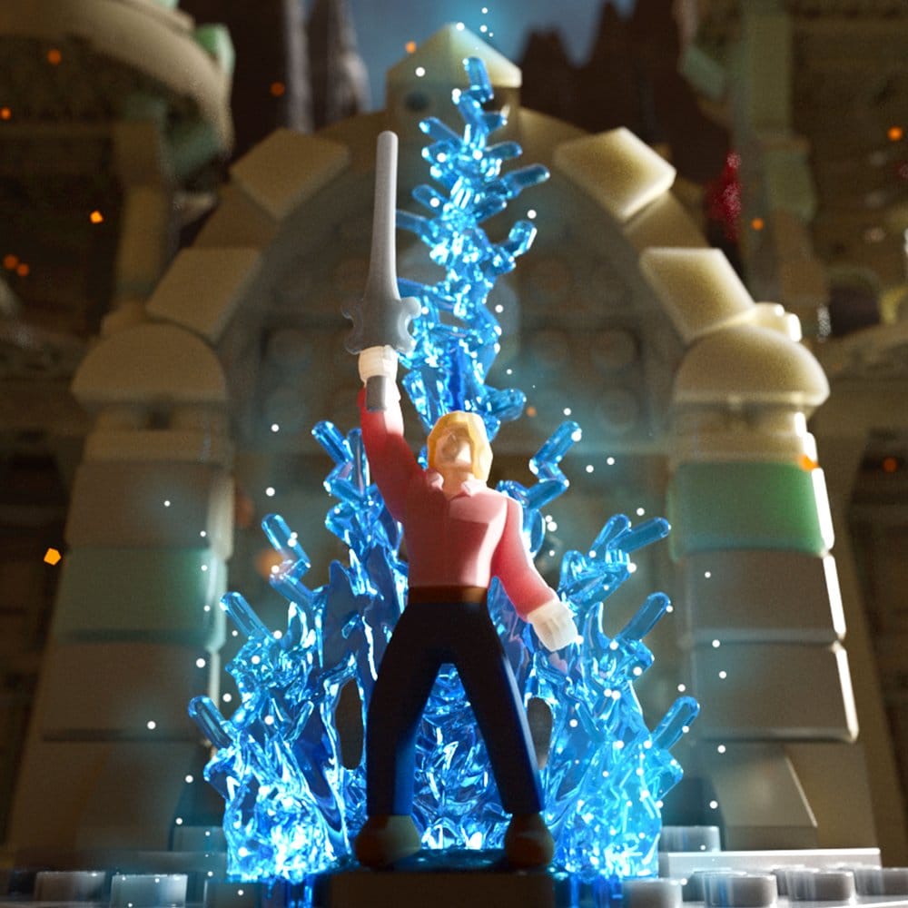 Masters of the Universe Mattel Brick Shop Construction Set Castle Grayskull
