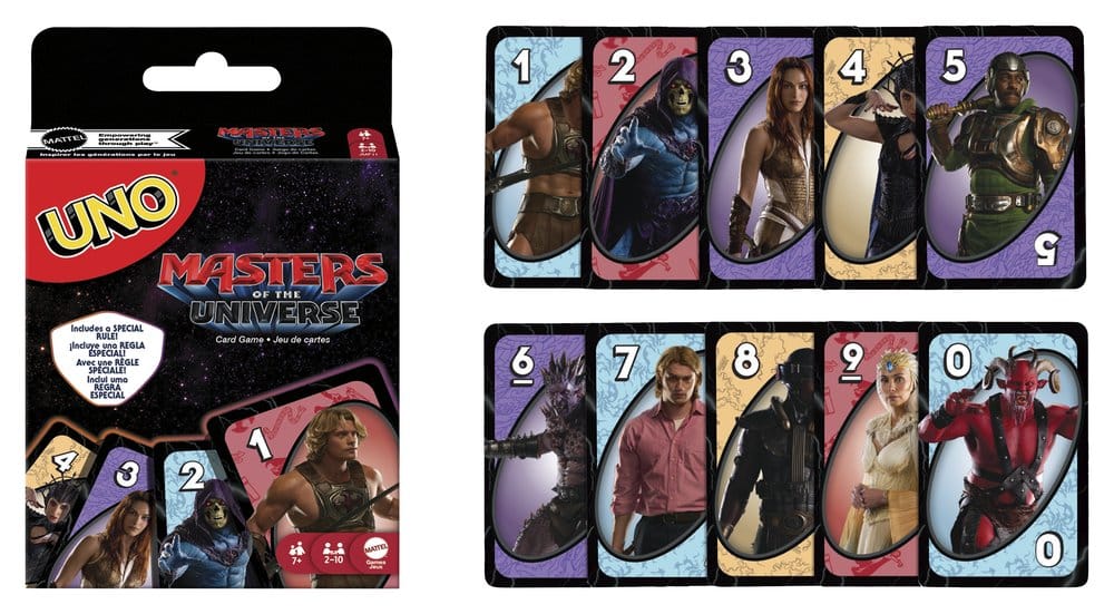Masters of the Universe 2026 Movie UNO Card Game