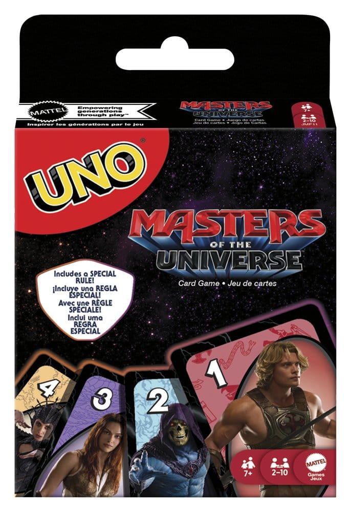 Masters of the Universe 2026 Movie UNO Card Game