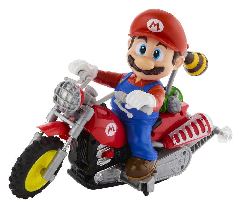 The Super Mario Galaxy Movie Hot Wheels RC Vehicle Mario Wheelie Motocross