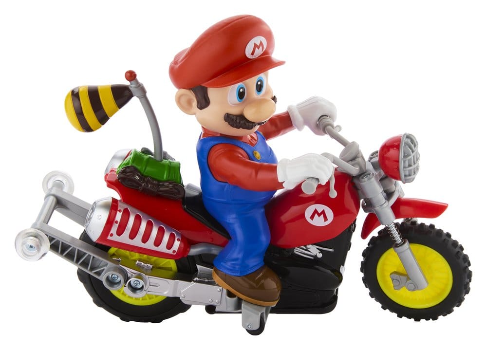 The Super Mario Galaxy Movie Hot Wheels RC Vehicle Mario Wheelie Motocross