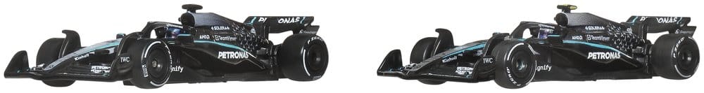 Formula 1 Hot Wheels Premium Die-Cast Vehicle 2-Pack 1:64 Team Mercedes-AMG PETRONAS